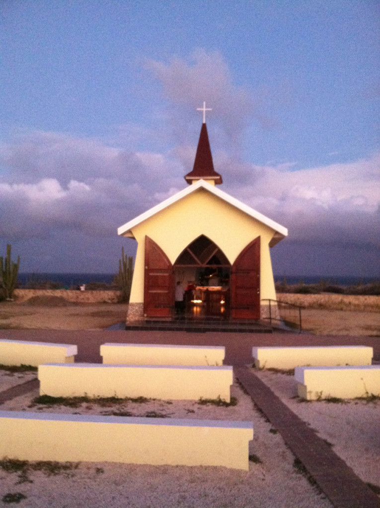 Alto Vista chapel in the Northeast coast of aruba
